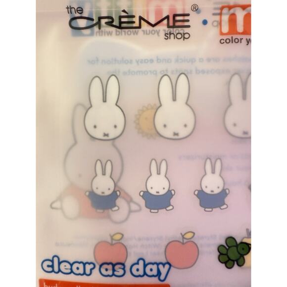 The Creme Shop x Miffy Clear As Day Hydrocolloid Acne Blemish Pimple Patches 21 - Picture 3 of 14